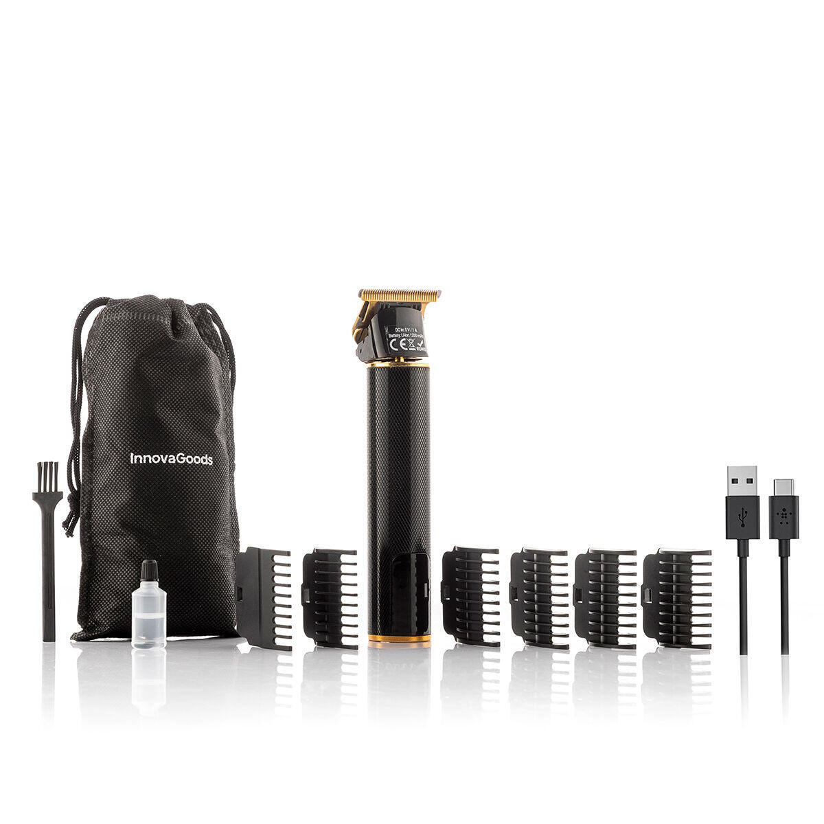 Cortapelos Profesional Recargable con Accesorios Triher - InnovaGoods