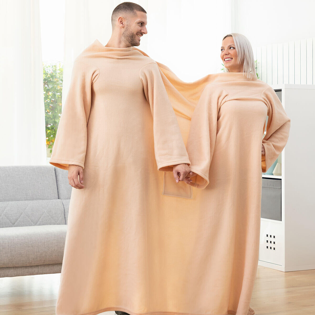 Batamanta Doble con Bolsillo Central Doublanket - InnovaGoods