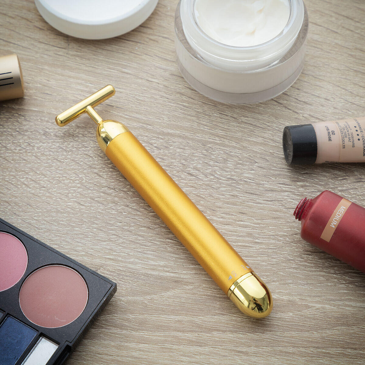 Masajeador Rejuvenecedor Facial de Alta Frecuencia T-Vibe - InnovaGoods