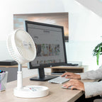 Ventilador Recargable Plegable 3 en 1 Fandle Ø7,7'' 7200 mAh - InnovaGoods