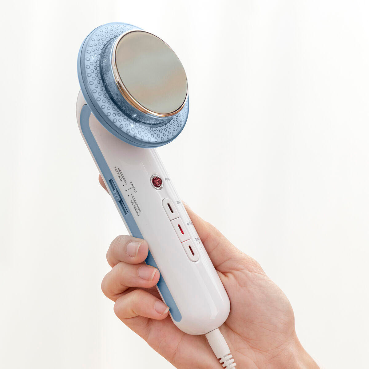 Masajeador Anticelulítico de Cavitación Ultrasónica con Infrarrojos y Electroestimulación 3 en 1 CellyMax - InnovaGoods
