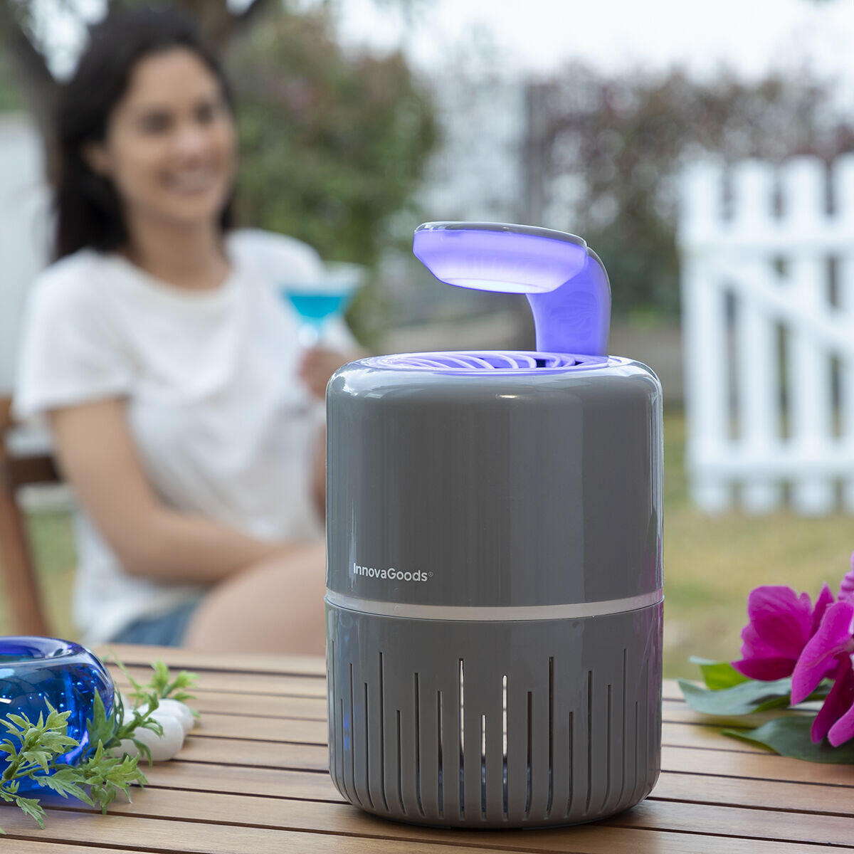Lámpara Antimosquitos por Succión KL Drain - InnovaGoods