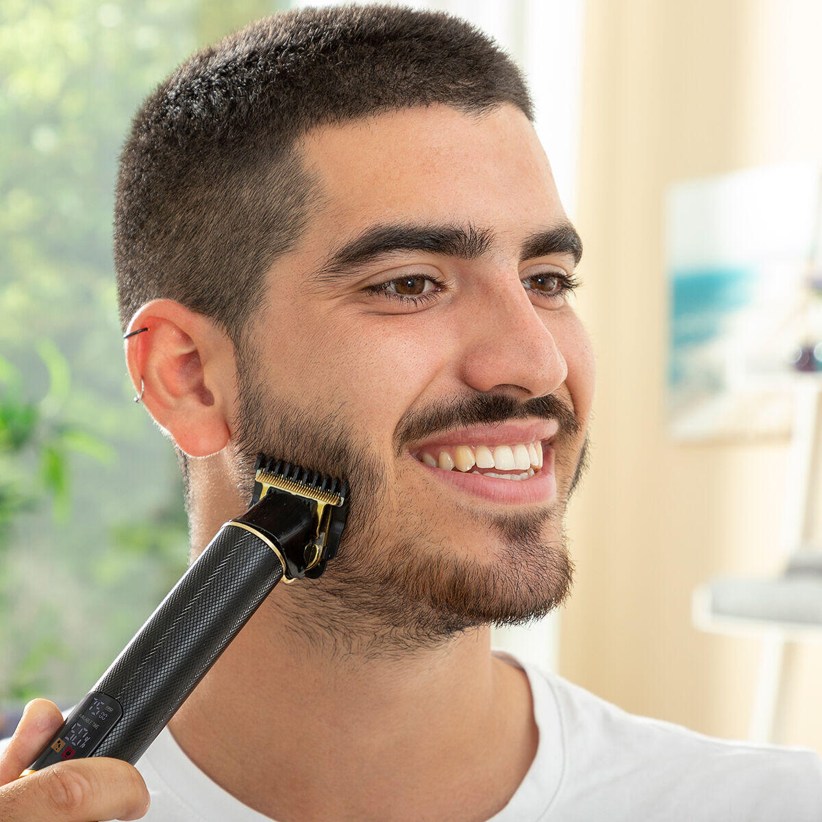 Cortapelos Profesional Recargable con Accesorios Triher - InnovaGoods