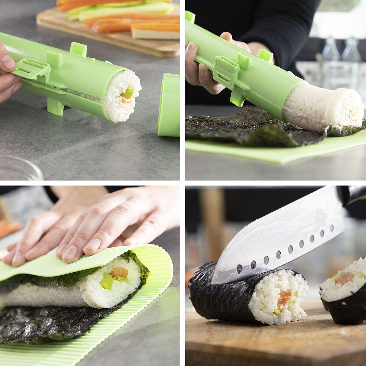 Set de Sushi con Recetas Suzooka 3 Piezas - InnovaGoods