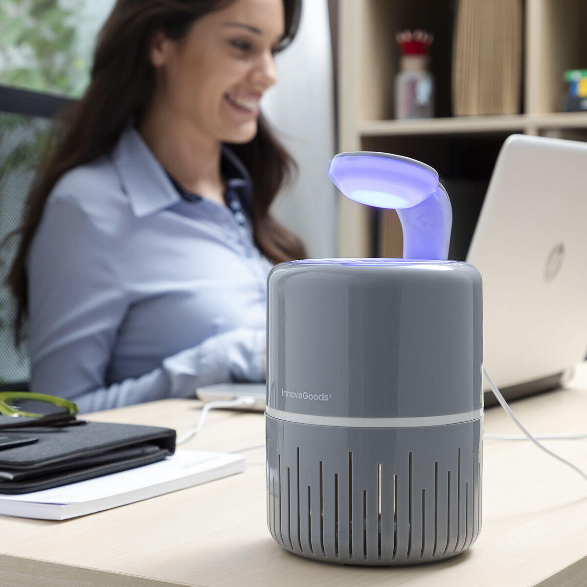 Lámpara Antimosquitos por Succión KL Drain - InnovaGoods