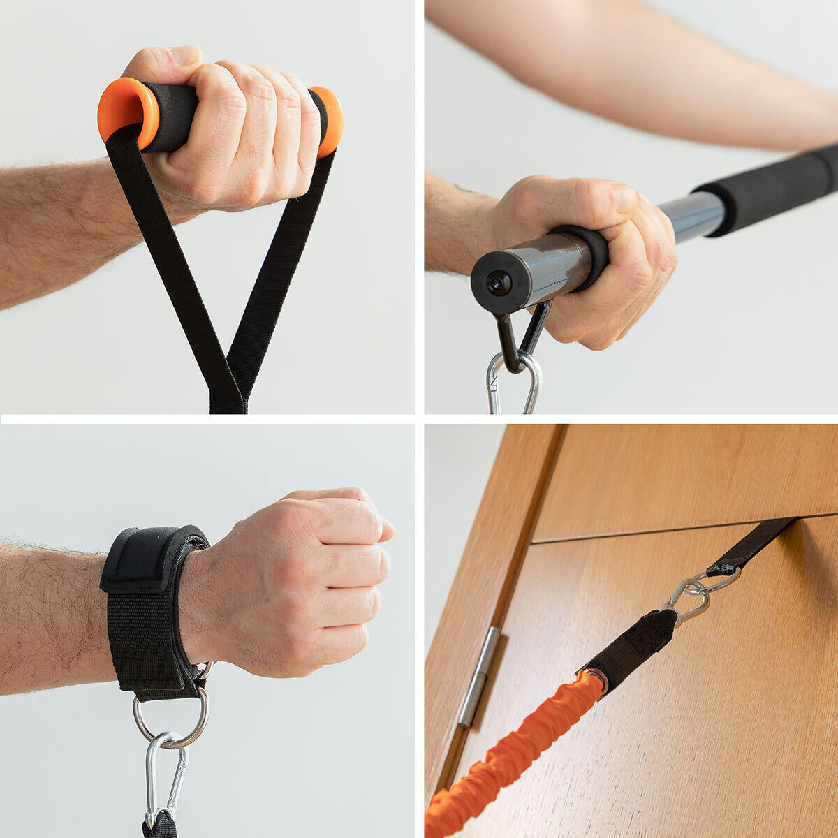 Sistema de Entrenamiento Integral Portátil con Guía de Ejercicios Gympak Max - InnovaGoods