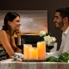 Velas LED Multicolor Efecto Llama con Mando Lendles 3 Unidades - InnovaGoods