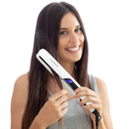 Plancha de Pelo Cerámica con Vapor Stemio 36 W - InnovaGoods
