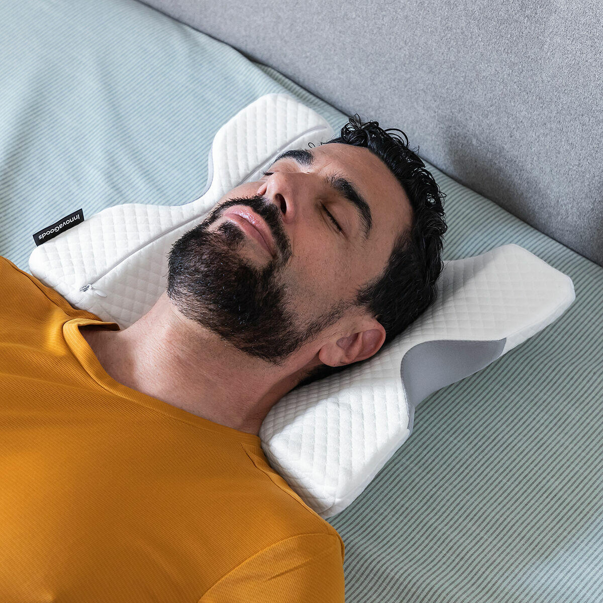 Almohada Viscoelástica Cervical para Parejas Cozzy - InnovaGoods