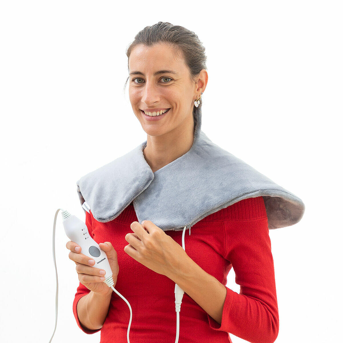 Almohadilla Eléctrica para Cuello y Hombros Sholkad - InnovaGoods