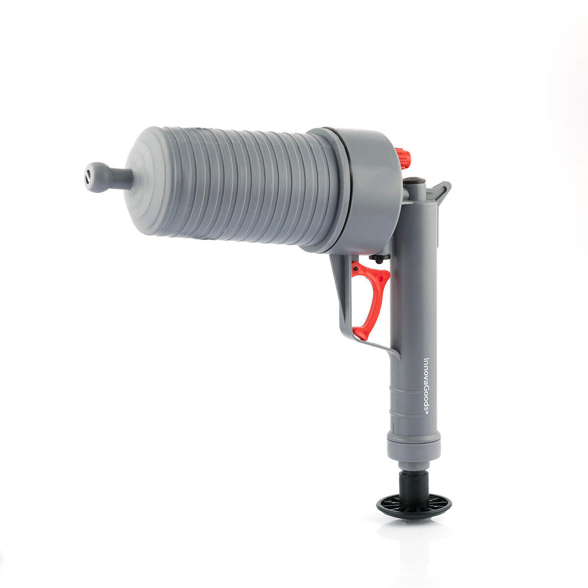 Pistola Desatascadora de Aire Comprimido Universal con Adaptadores KlinGun - InnovaGoods