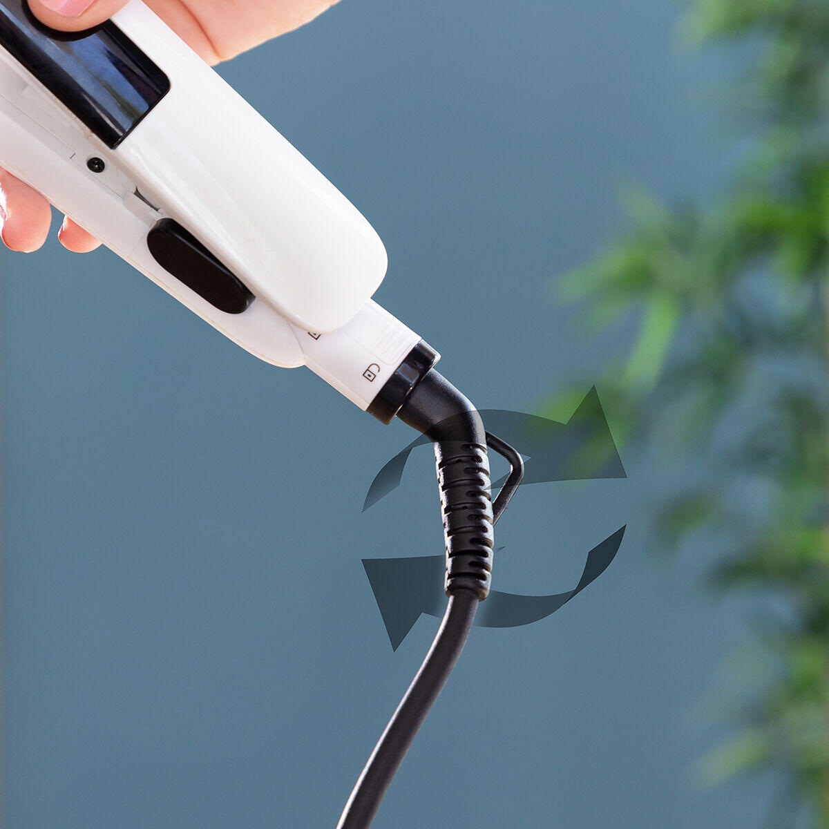 Plancha de Pelo Cerámica con Vapor Stemio 36 W - InnovaGoods