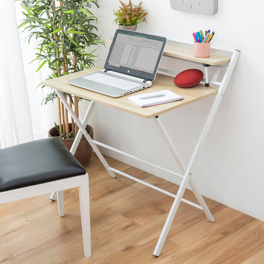 Escritorio Plegable con Estante Tablezy - InnovaGoods