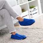 Zapatillas de Casa Calentables en Microondas Azul - InnovaGoods