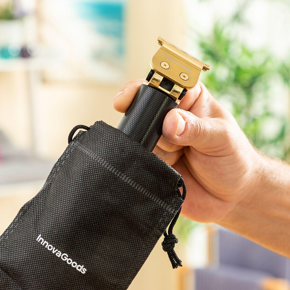 Cortapelos Profesional Recargable con Accesorios Triher - InnovaGoods