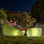 Sillón Hinchable con LED Multicolor y Mando Chight - InnovaGoods