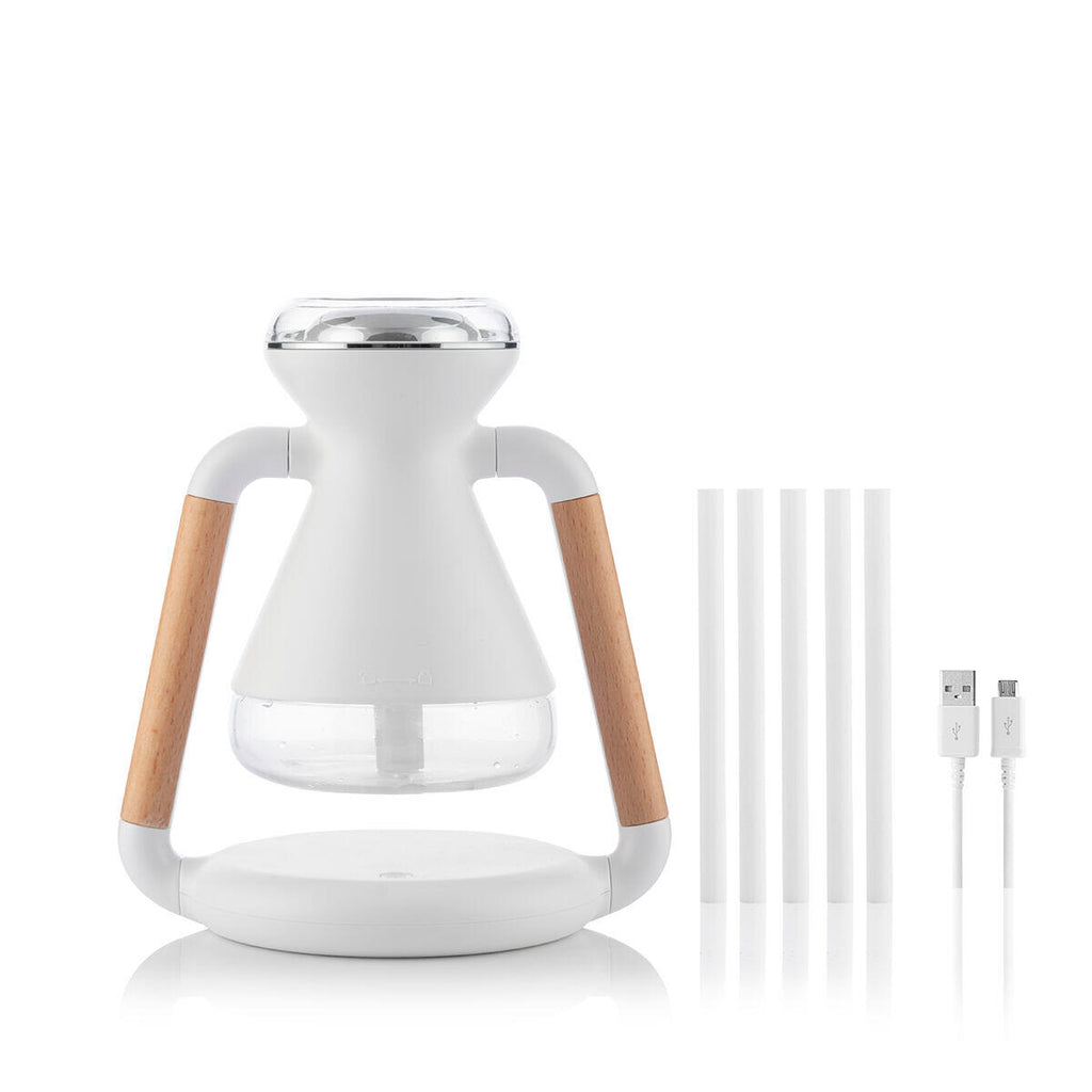 Humidificador Difusor de Aromas y Cargador Inalámbrico 3 en 1 Misvolt - InnovaGoods
