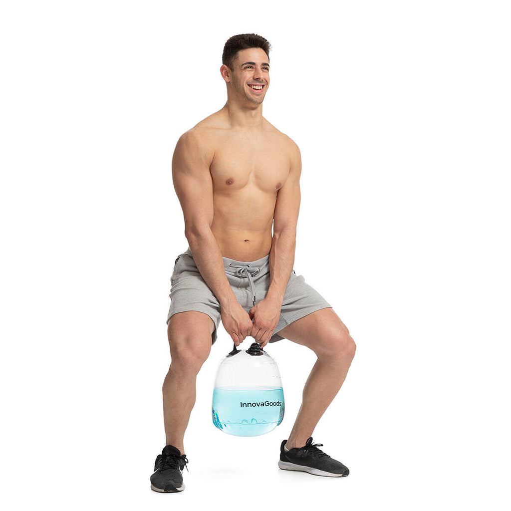 Pesa Rusa de Agua para Entrenamiento Fitness con Guía de Ejercicios Fibell - InnovaGoods