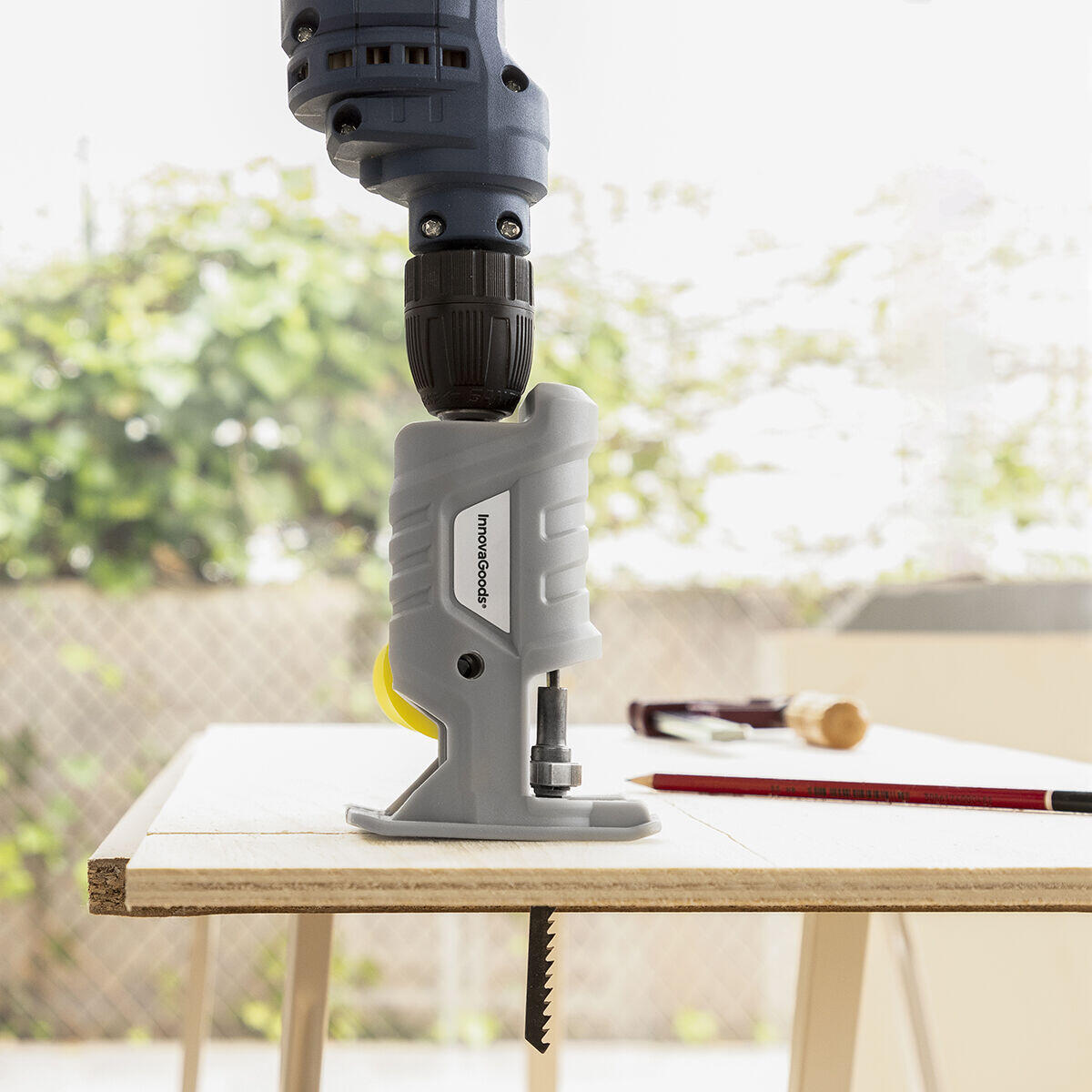 Adaptador de Sierra de Calar para Taladro Jrill - InnovaGoods