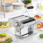 Máquina para Hacer Pasta Fresca con Recetas Frashta vista trasera