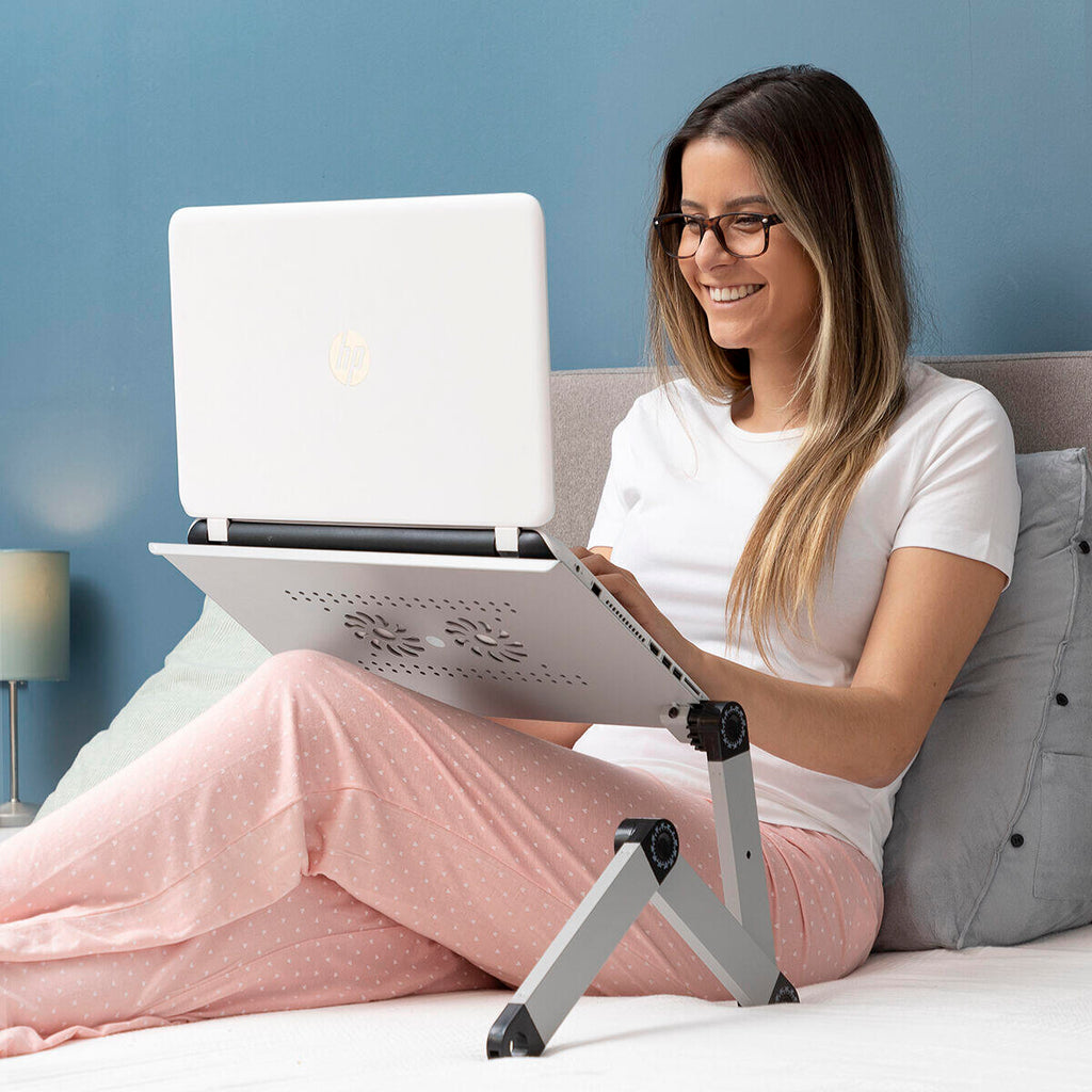 Mesa Ajustable Multiposición para Ordenador Portátil Omnible - InnovaGoods