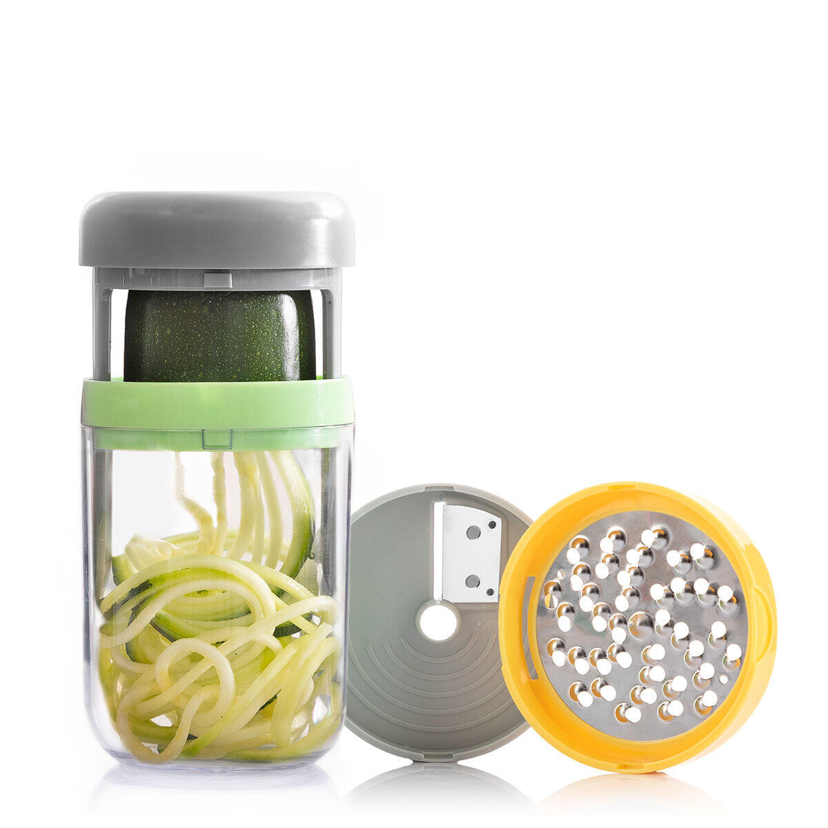 Cortador de Verduras en Espiral y Rallador con Recetas Vigizer - InnovaGoods